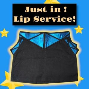 VINTAGE Lip Service Blue Metallic Mini!